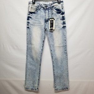 NWT Encrypted Whiskered Crinkle Slim Jean